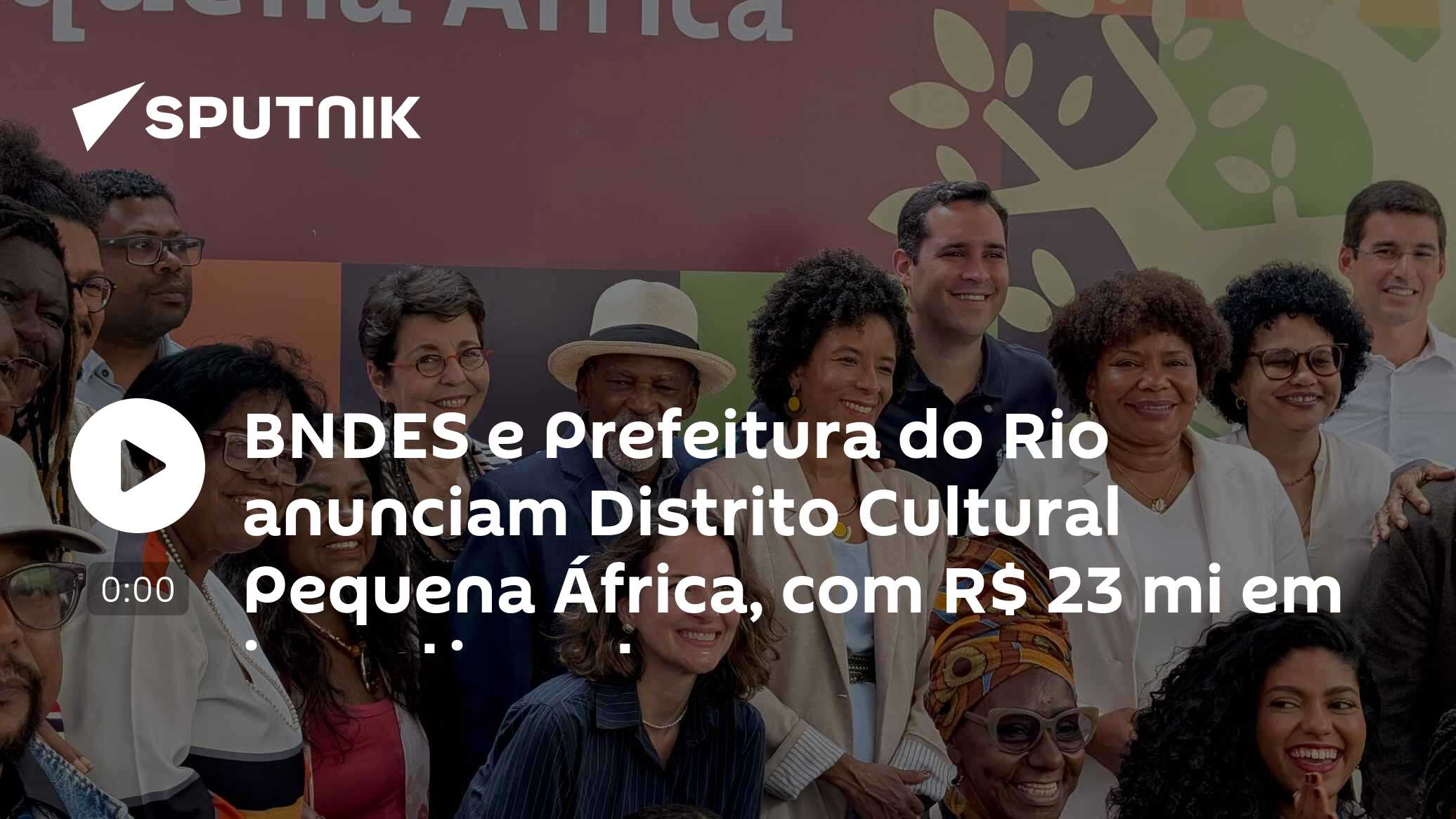 BNDES e Prefeitura do Rio anunciam Distrito Cultural Pequena África, com R$ 23 mi em investimentos