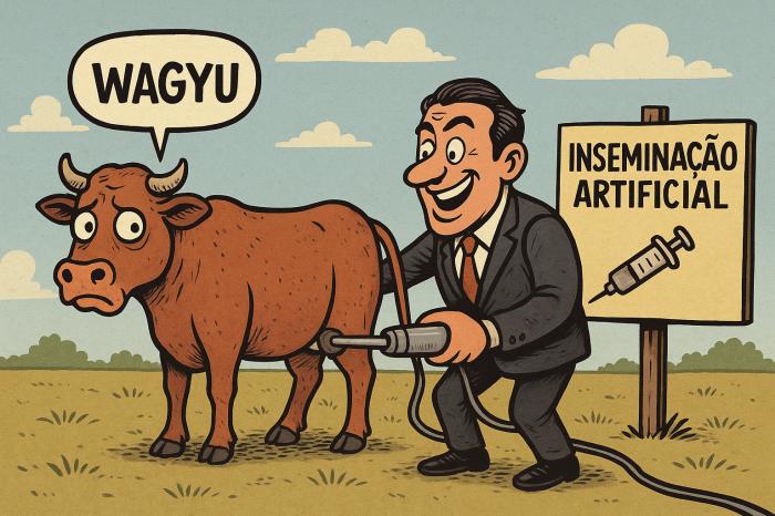 Inseminação de gado Wagyiu coloca  Roraima na vanguarda das carnes