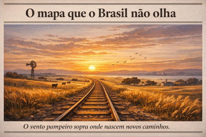 O mapa que o Brasil não olha
