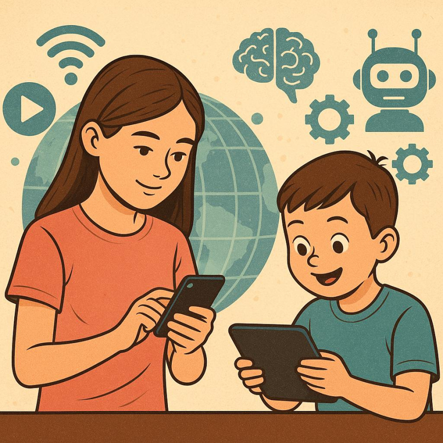 “Gerações Conectadas: Como a Tecnologia Está Moldando o Futuro da Geração Z e Beta”