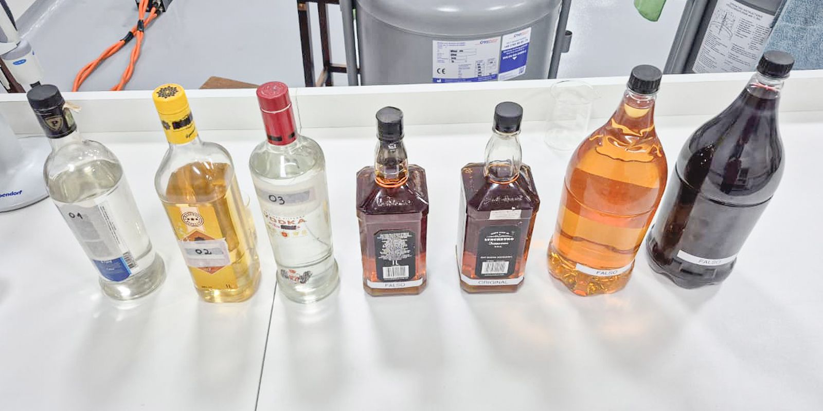 Polícia combate adulteração de bebidas em oito cidades de São Paulo