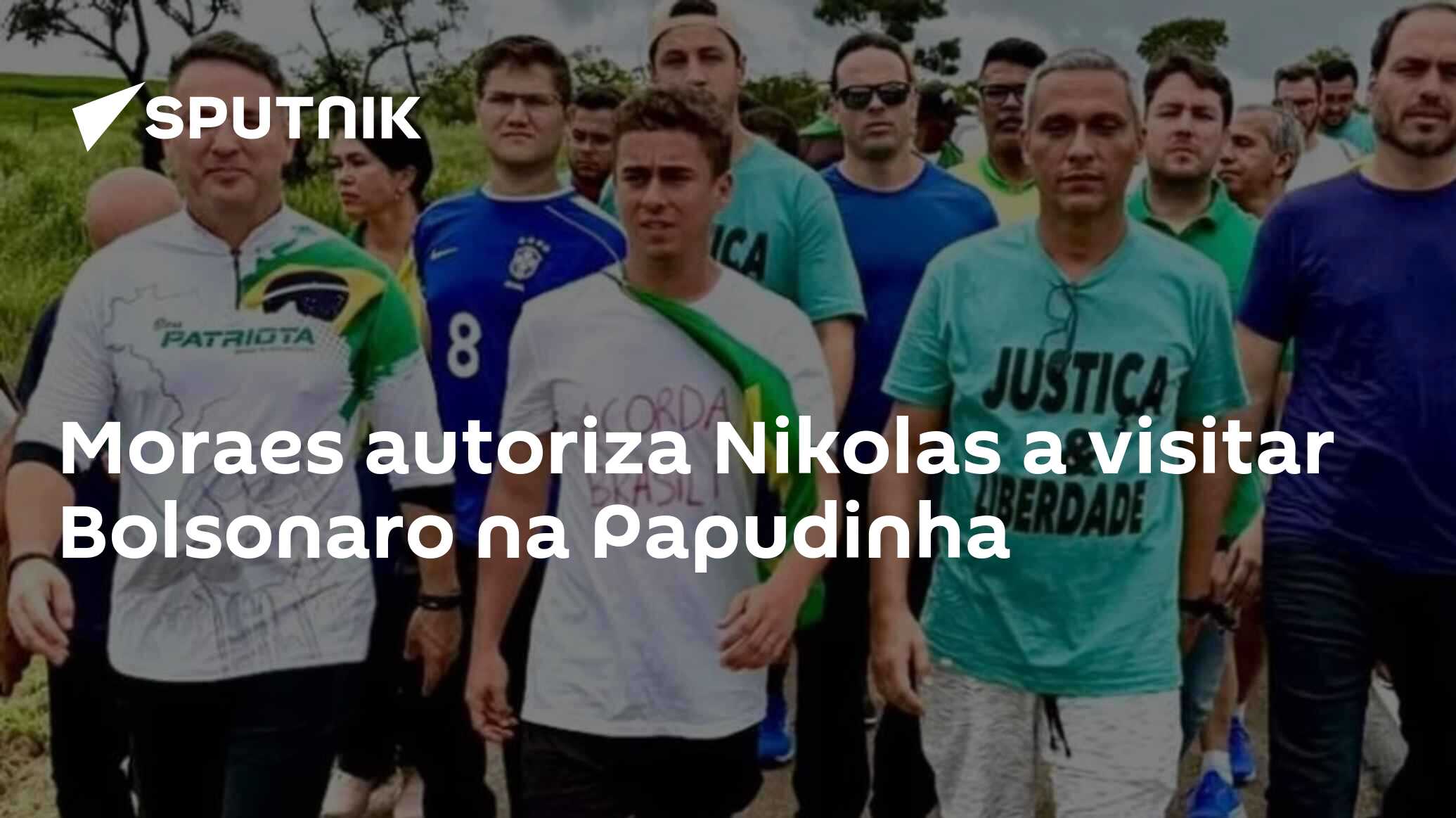 Moraes autoriza Nikolas a visitar Bolsonaro na Papudinha