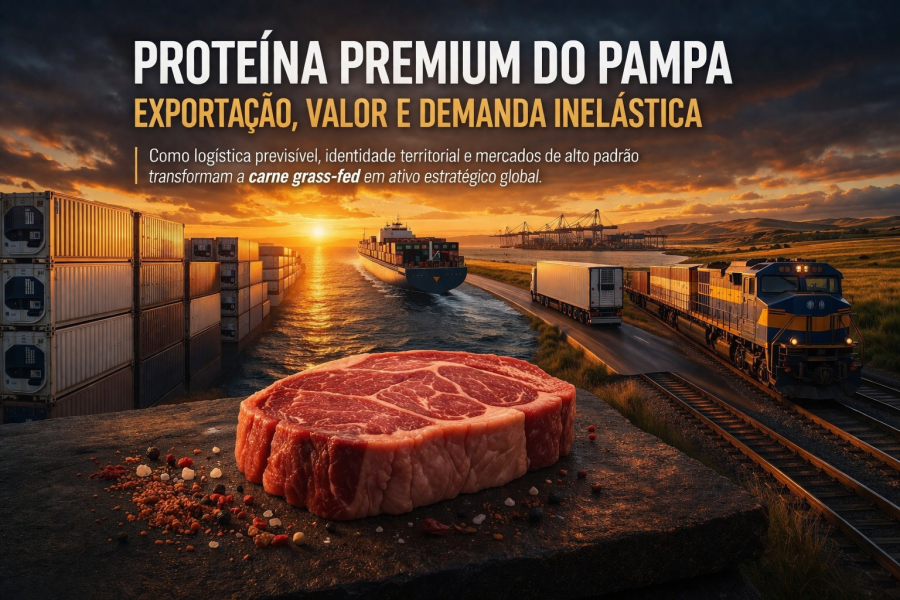 Carne premium do Pampa: luxo supérfluo ou ativo estratégico inelástico?