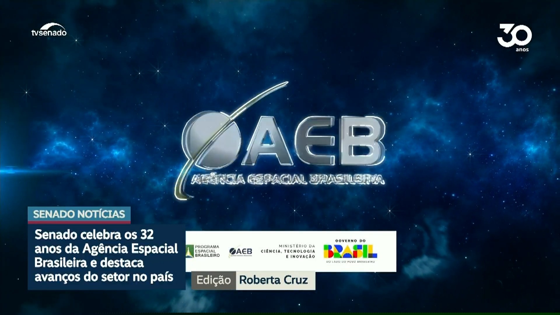 Vídeo: Agência Espacial Brasileira é homenageada pelo Senado