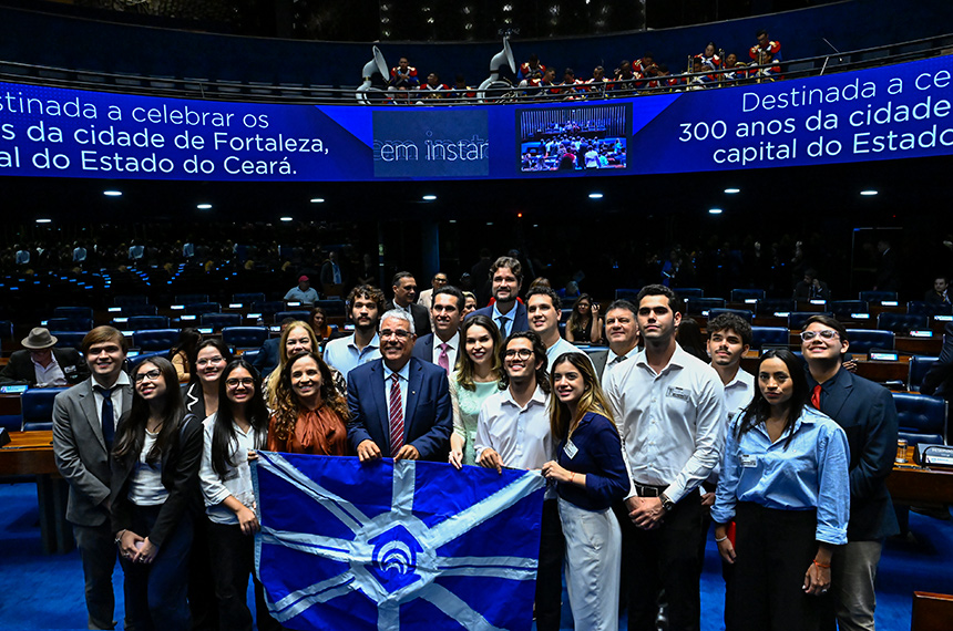 Senado comemora em sessão especial os 300 anos de Fortaleza