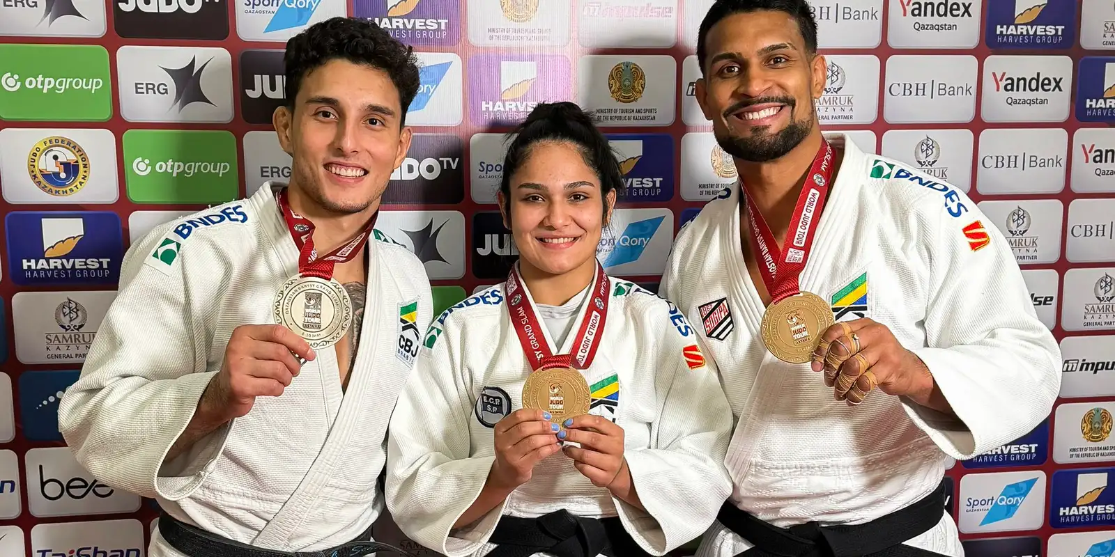 Brasil conquista sete medalhas no Grand Slam de Astana no Cazaquistão