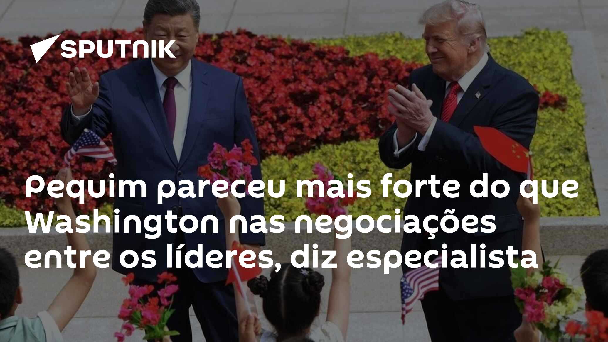 Pequim pareceu mais forte do que Washington nas negociações entre os líderes, diz especialista