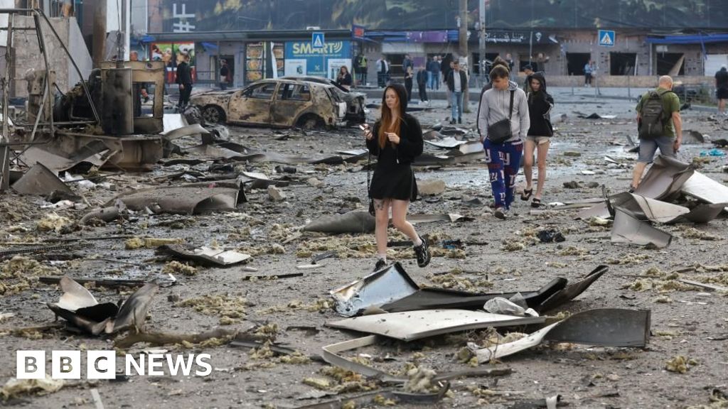Large-scale Russian attack on Ukraine leaves four dead and dozens injured