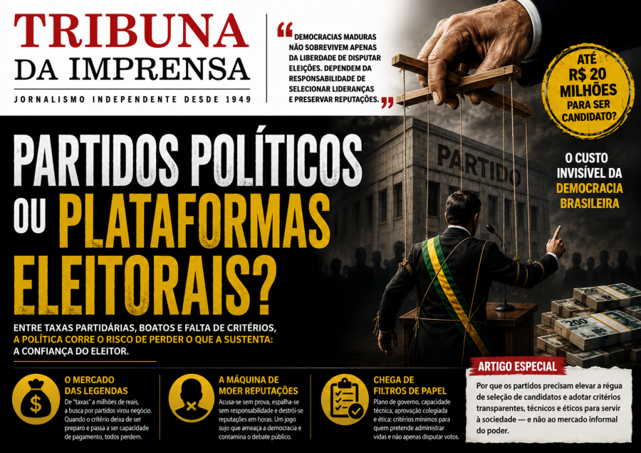 Partidos políticos ou plataformas eleitorais?