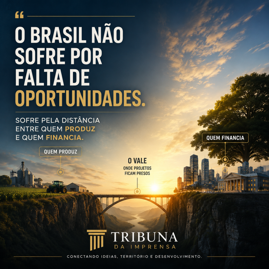 O Brasil não sofre por falta de oportunidades, mas pela distância entre quem produz e quem financia