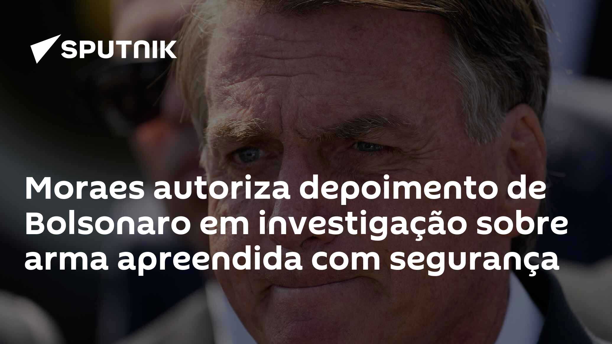 Moraes autoriza depoimento de Bolsonaro em investigação sobre arma apreendida com segurança
