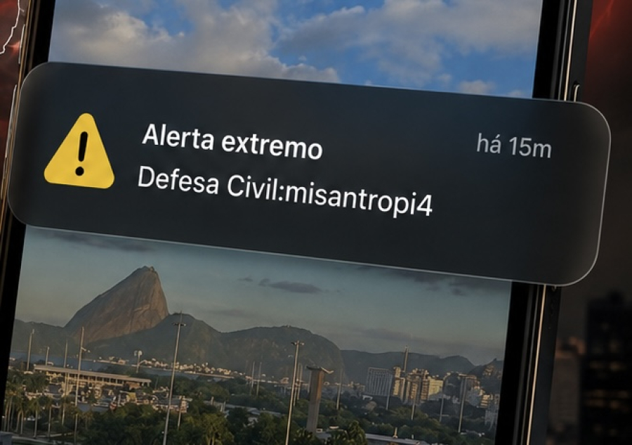 Sistema da Defesa Civil é suspenso após invasão e disparo falso