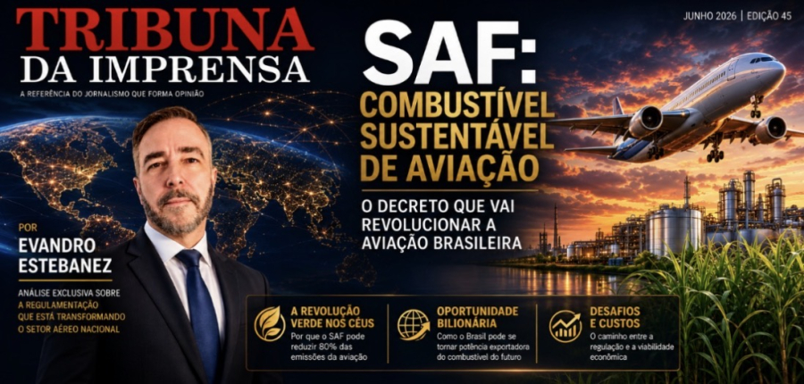 Decreto do SAF poderá destravar combustível sustentável de aviação no Brasil