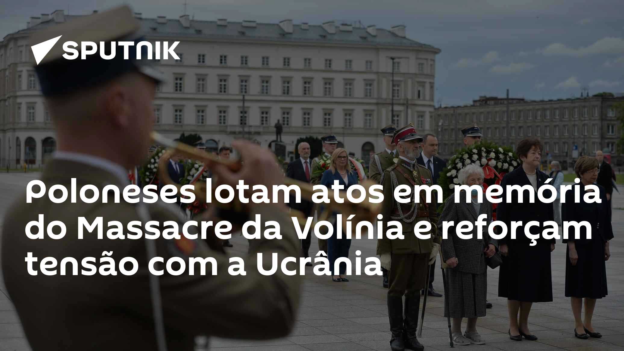 Poloneses lotam atos em memória do Massacre da Volínia e reforçam tensão com a Ucrânia