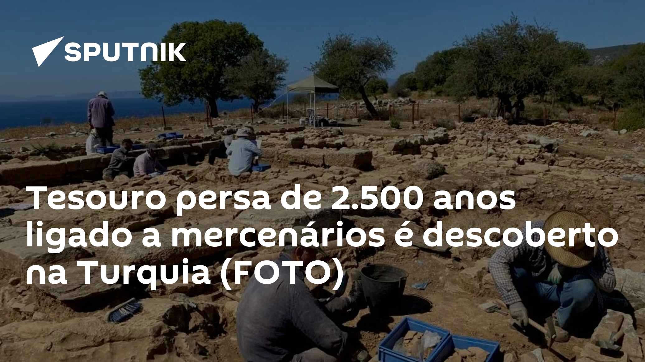Tesouro persa de 2.500 anos ligado a mercenários é descoberto na Turquia (FOTO)