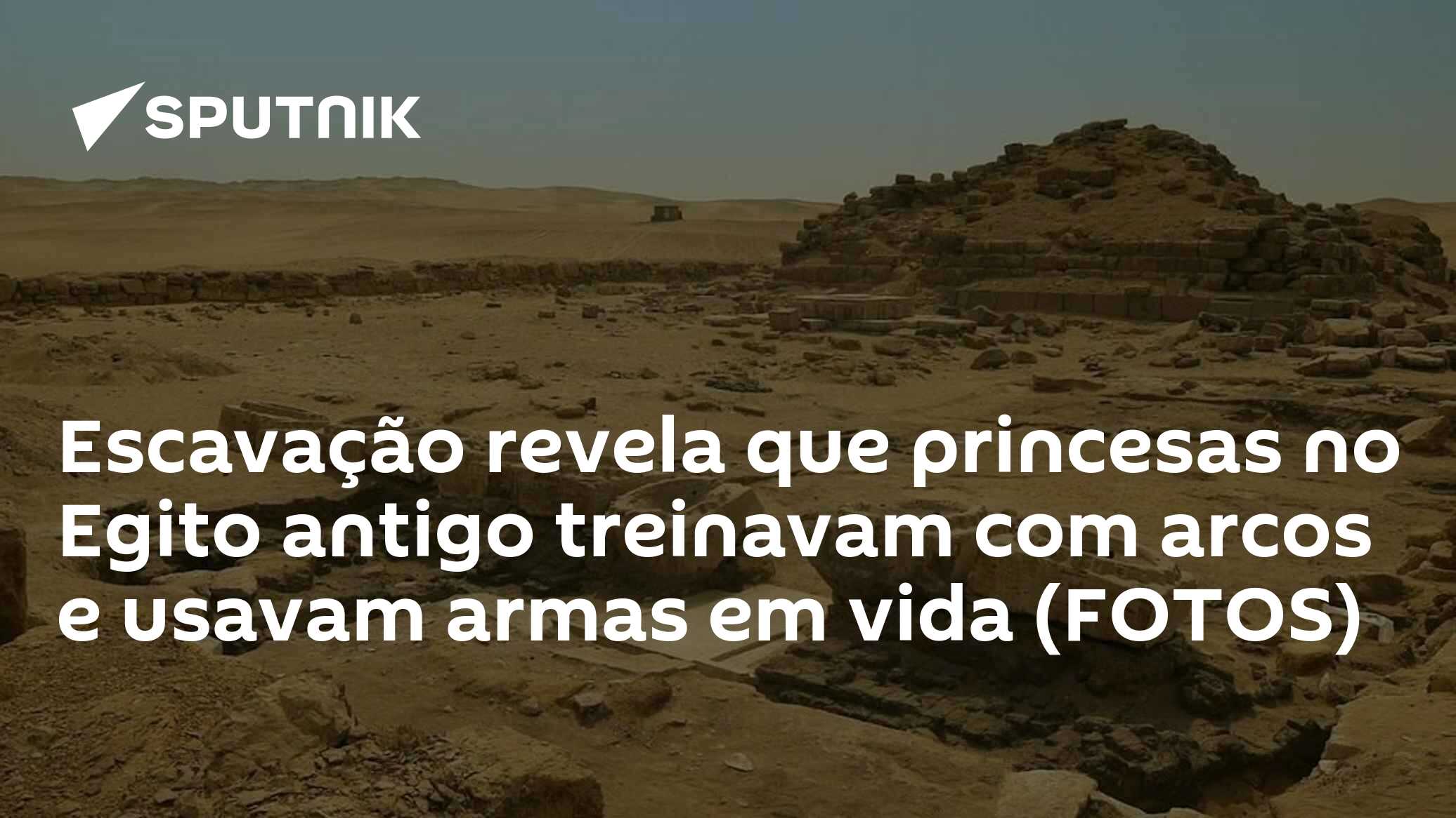 Escavação revela que princesas no Egito antigo treinavam com arcos e usavam armas em vida (FOTOS)