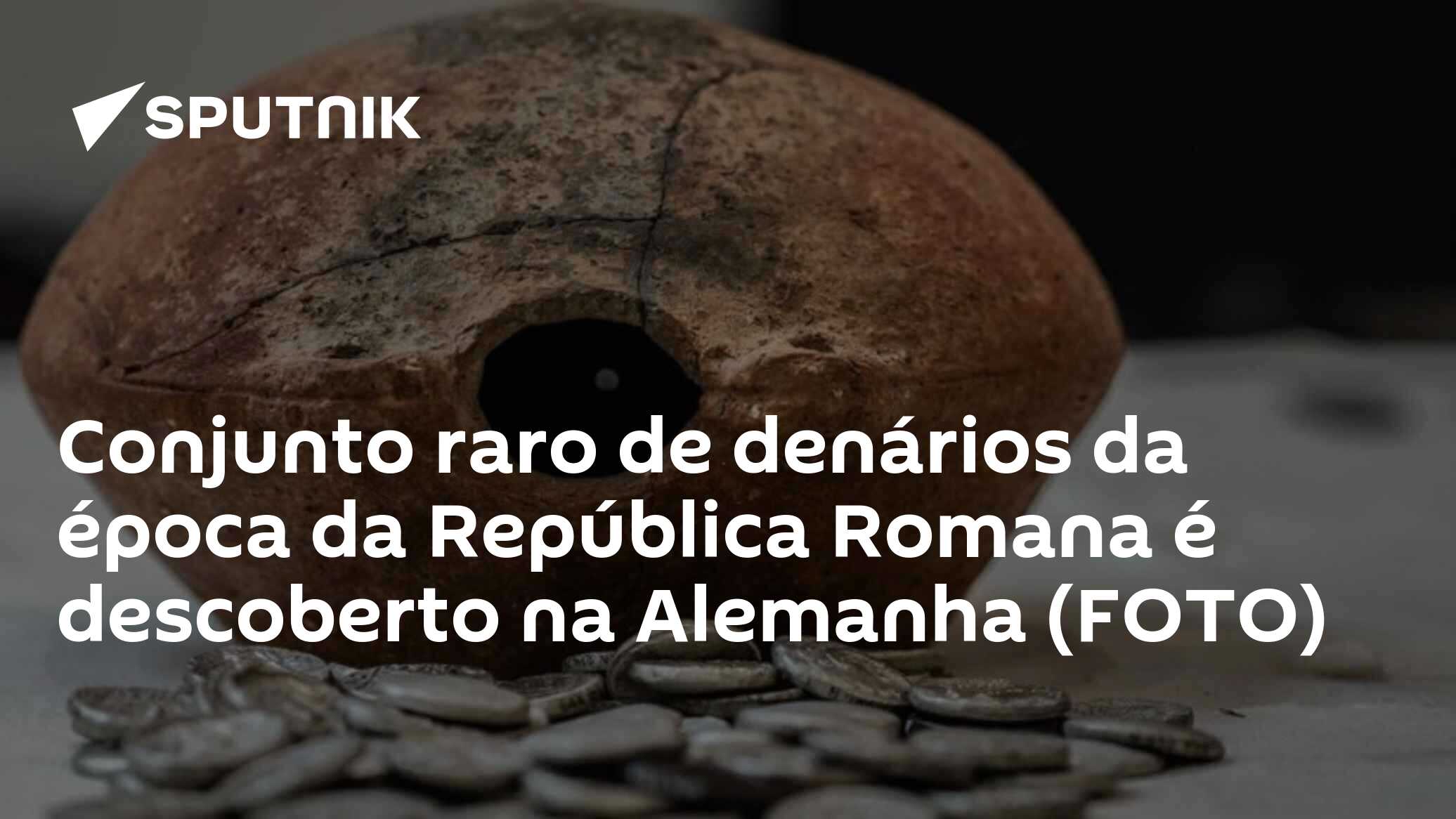 Conjunto raro de denários da época da República Romana é descoberto na Alemanha (FOTO)