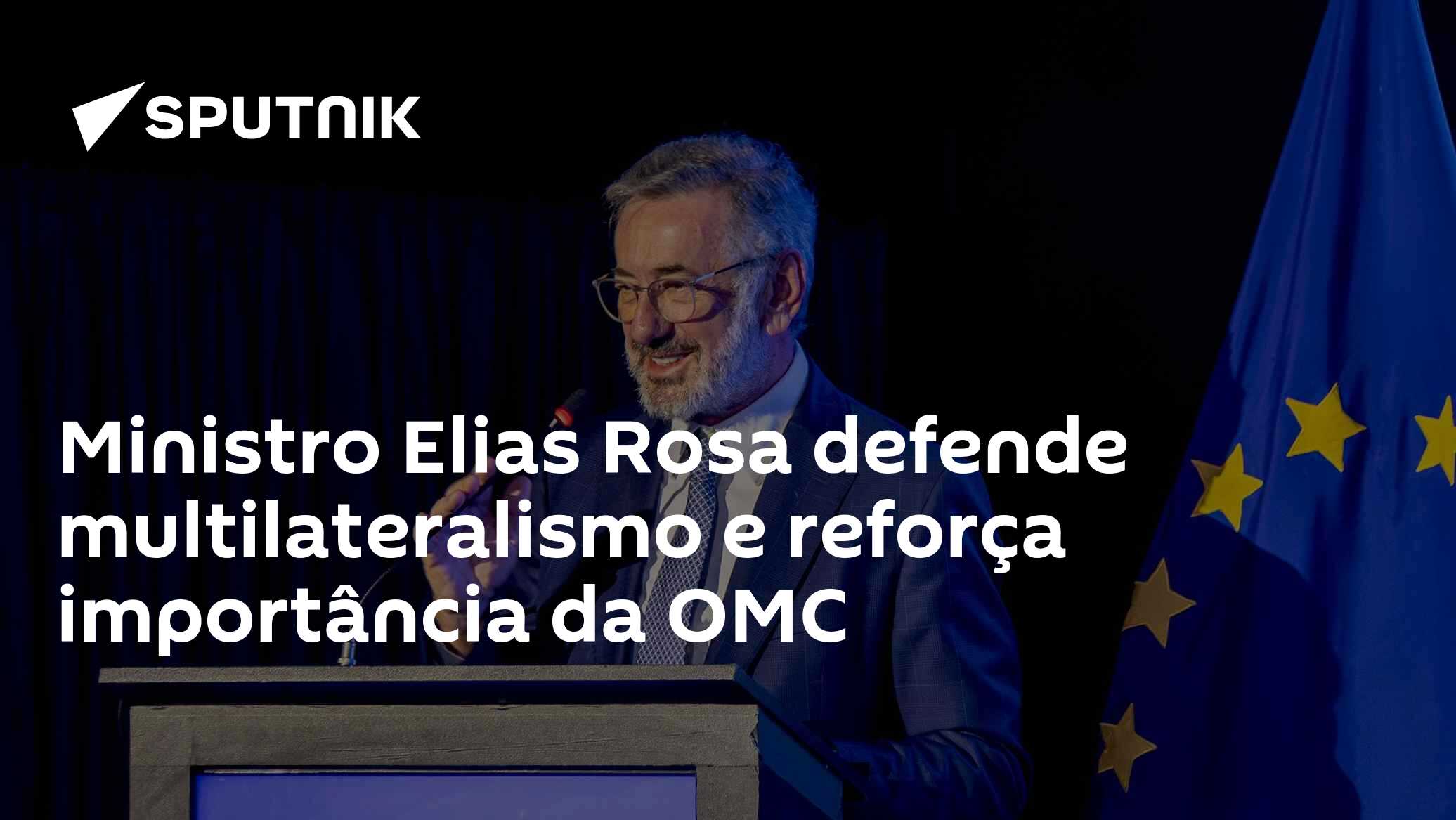 Ministro Elias Rosa defende multilateralismo e reforça importância da OMC