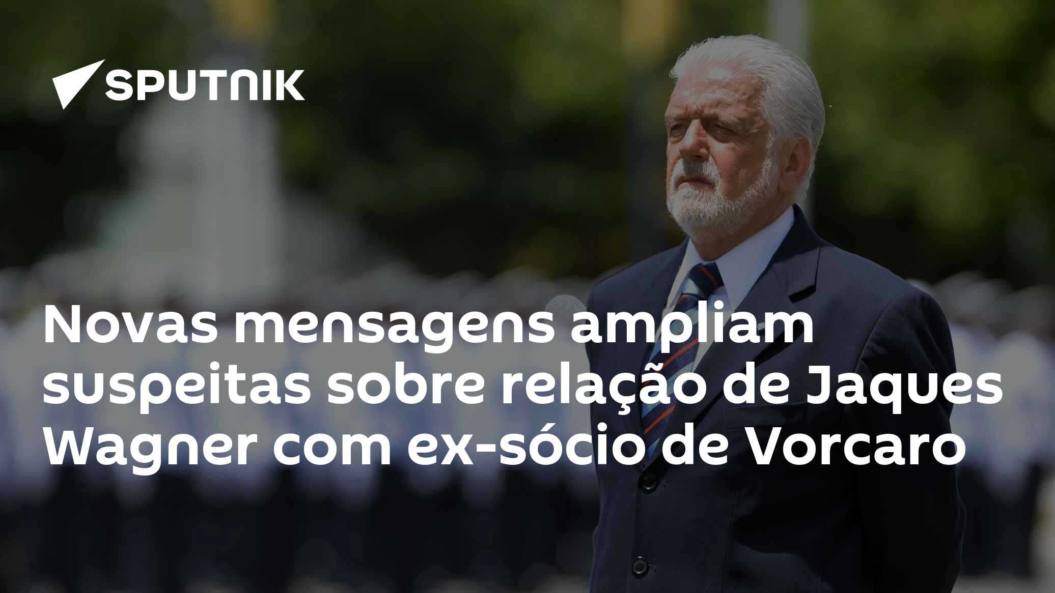 Novas mensagens ampliam suspeitas sobre relação de Jaques Wagner com ex-sócio de Vorcaro
