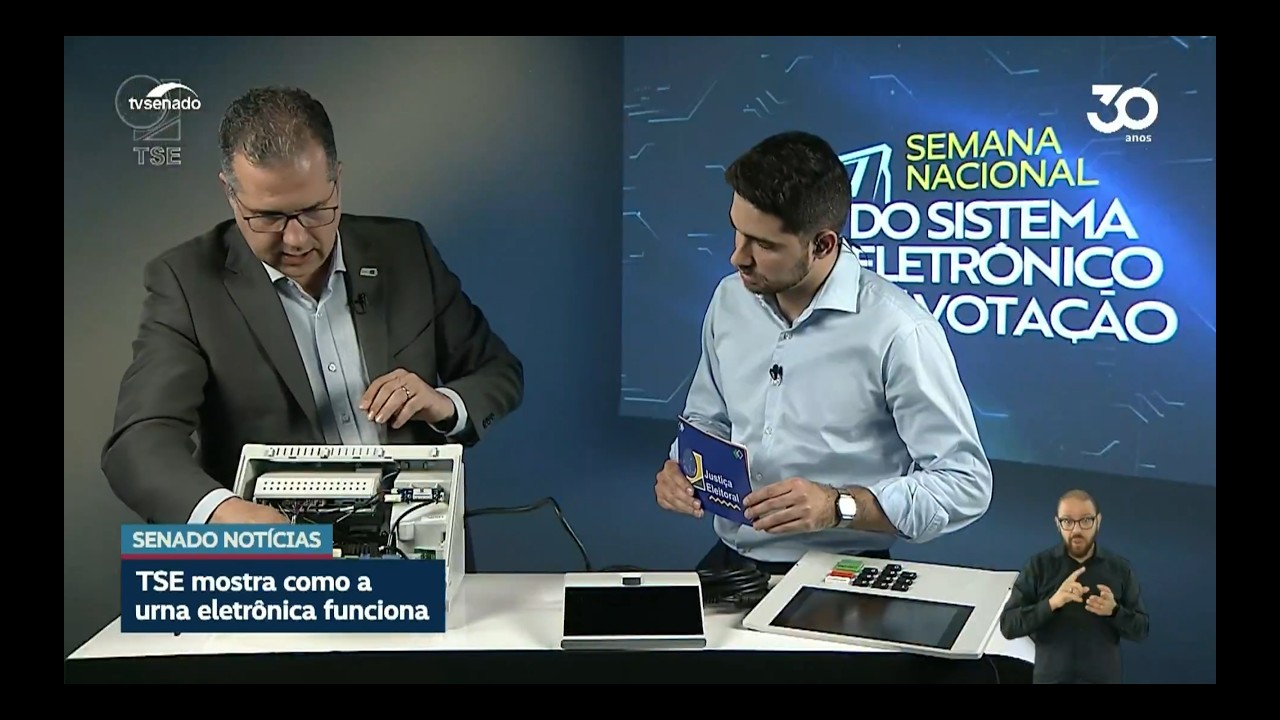 Vídeo: Eleições: TSE mostra estrutura de urna eletrônica