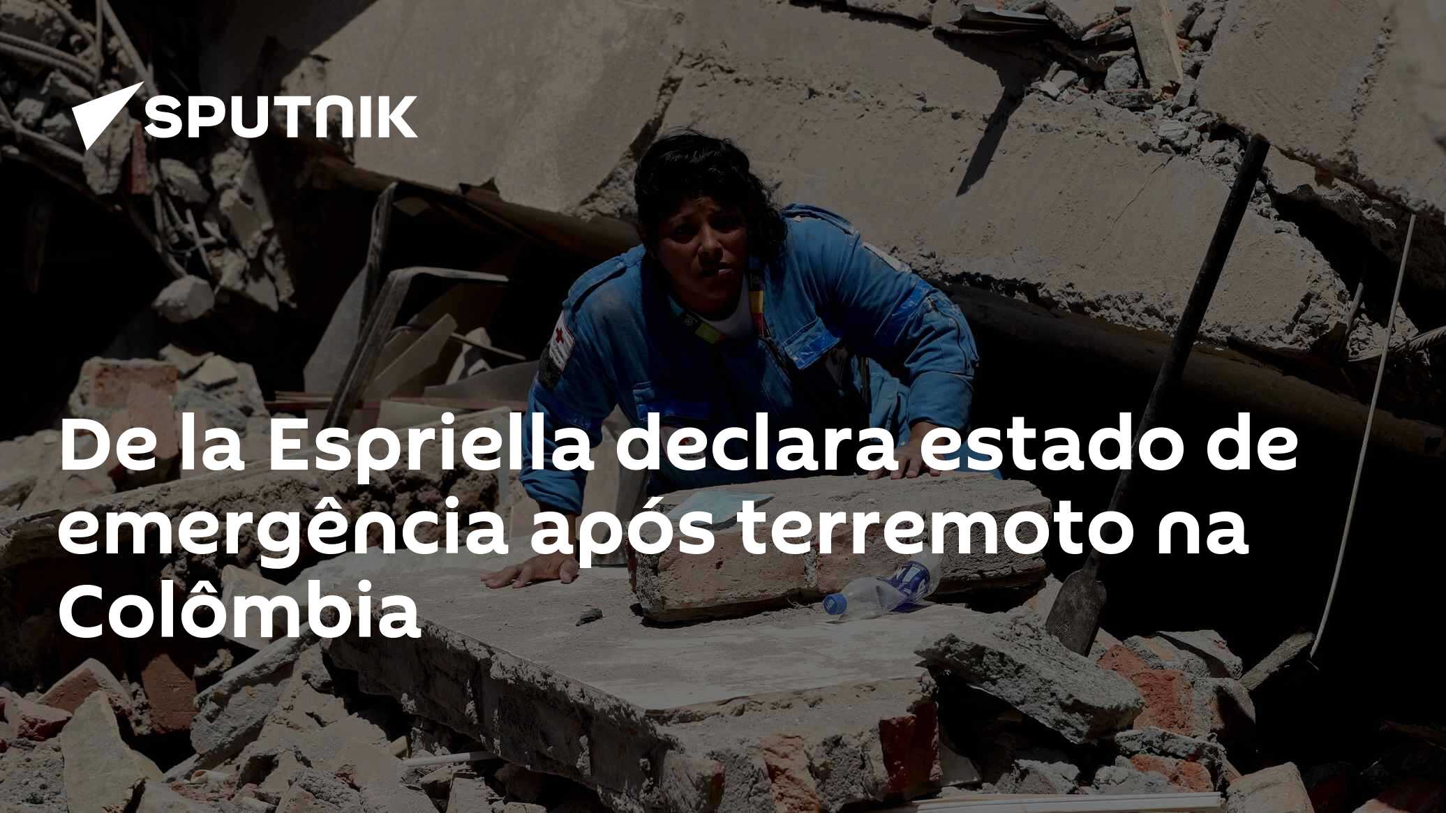 De la Espriella declara estado de emergência após terremoto na Colômbia