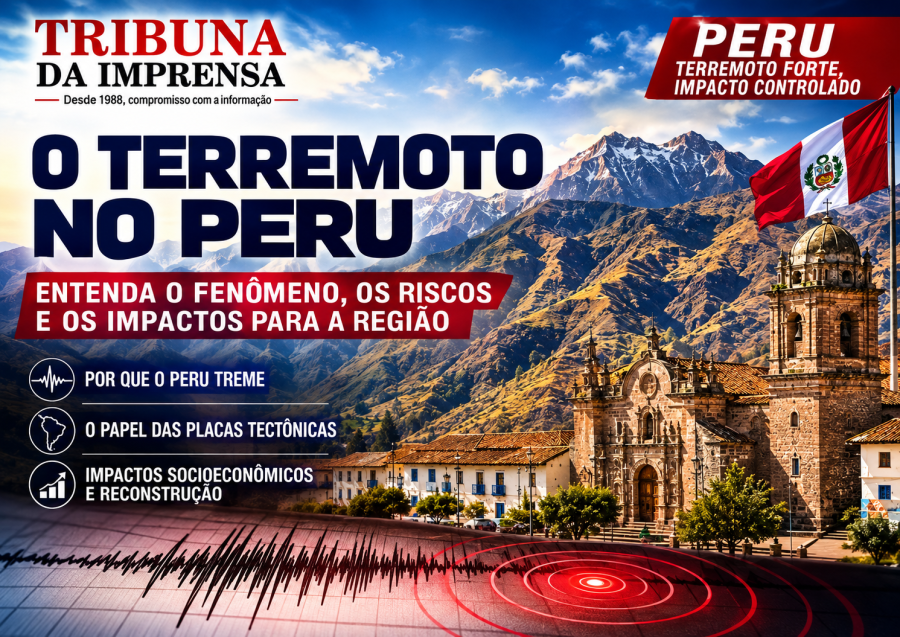 Terremoto no Peru: Magnitude elevada, poucos impactos aparentes e nenhuma ameaça de tsunami 