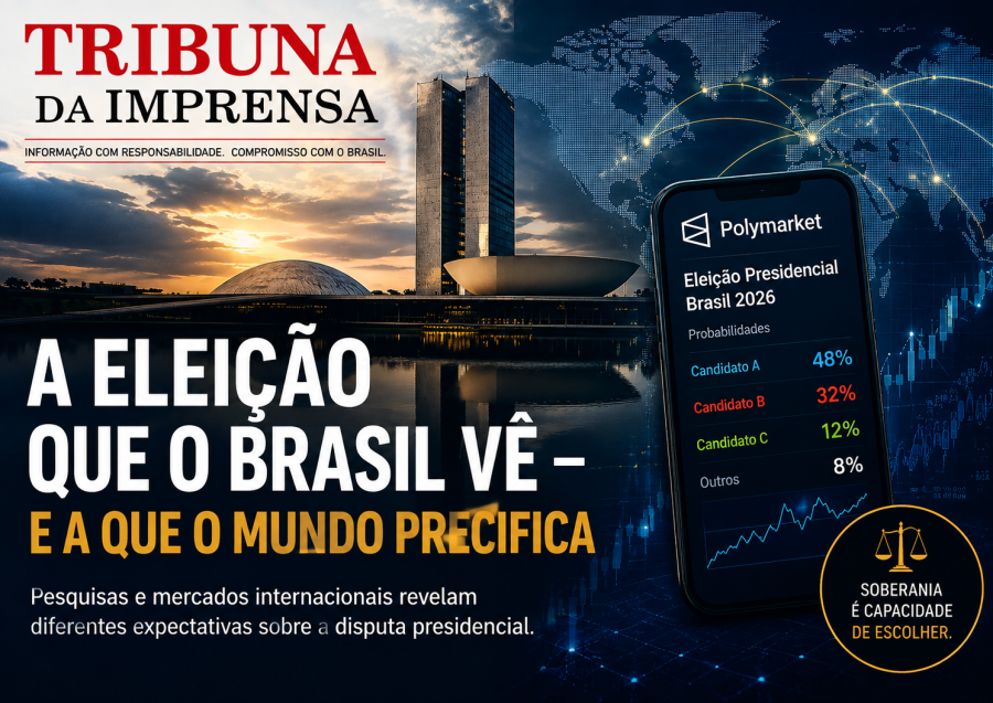 A eleição que o Brasil vê — e a que o mundo precifica