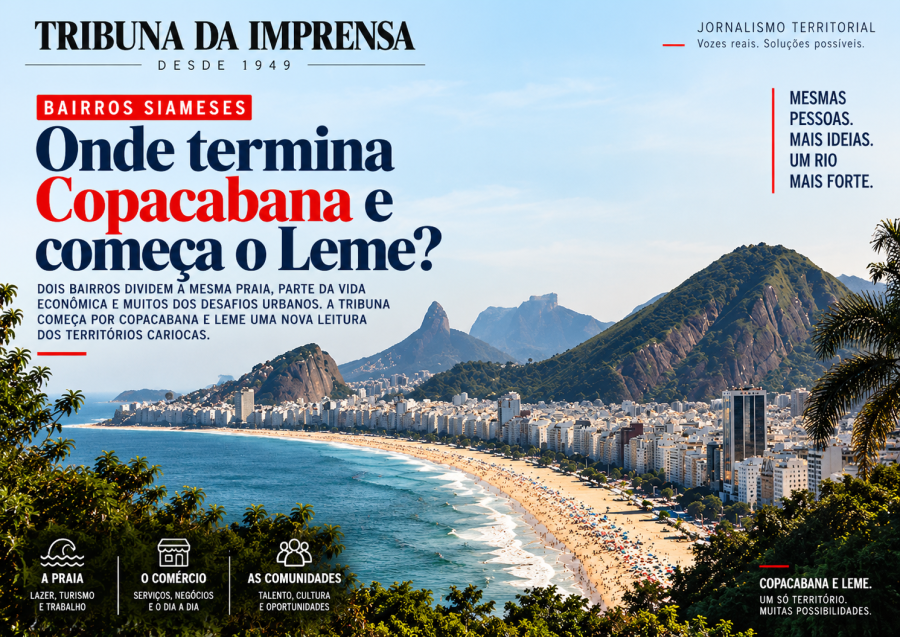 Bairros siameses: onde termina Copacabana e começa o Leme?