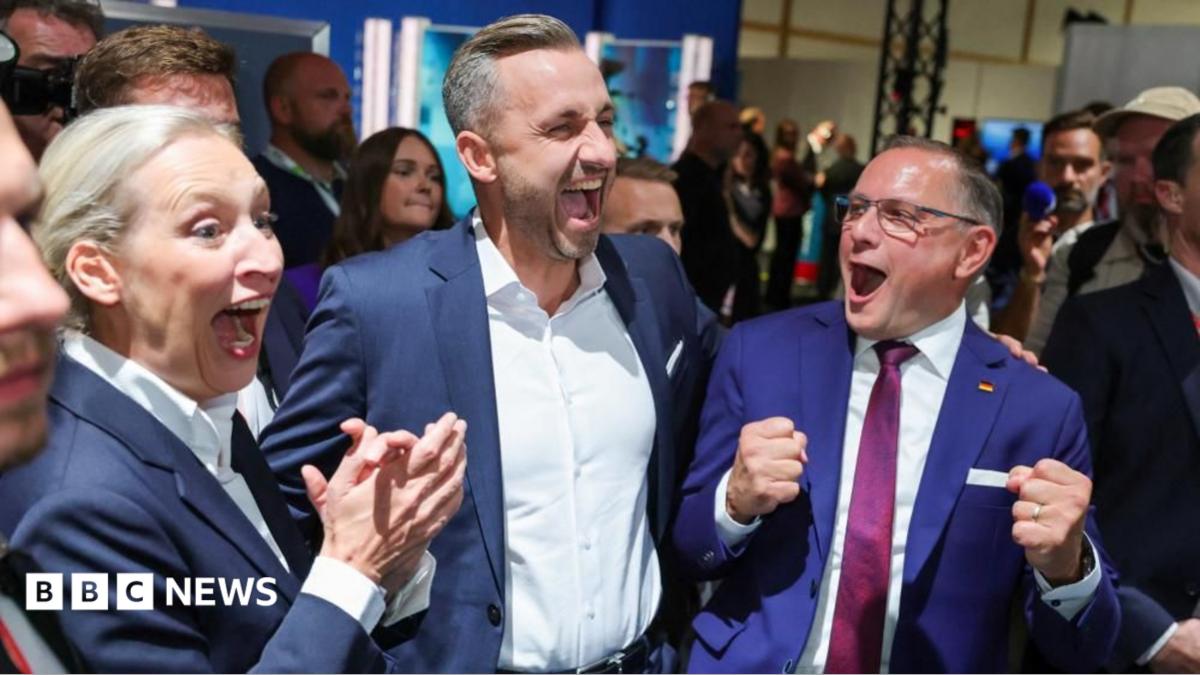 German far-right set for big win in eastern state - projections