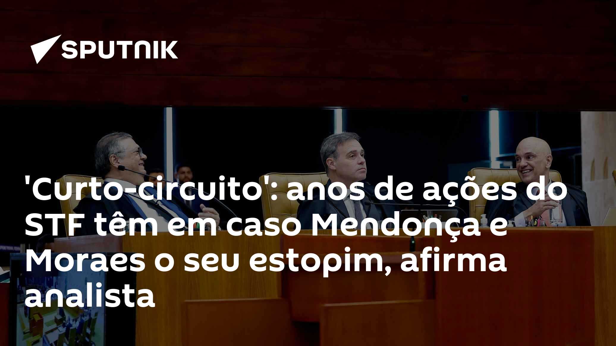 'Curto-circuito': anos de ações do STF têm em caso Mendonça e Moraes o seu estopim, afirma analista