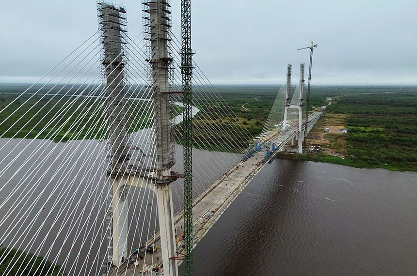 Ponte sobre o Rio Paraguai recebe nome de ex-prefeito de Porto Murtinho
