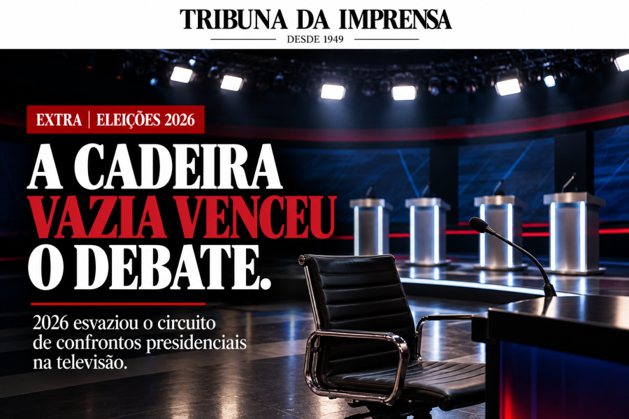 A cadeira vazia venceu o debate