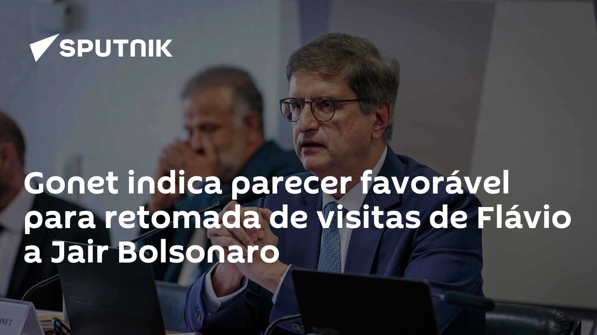 Gonet indica parecer favorável para retomada de visitas de Flávio a Jair Bolsonaro