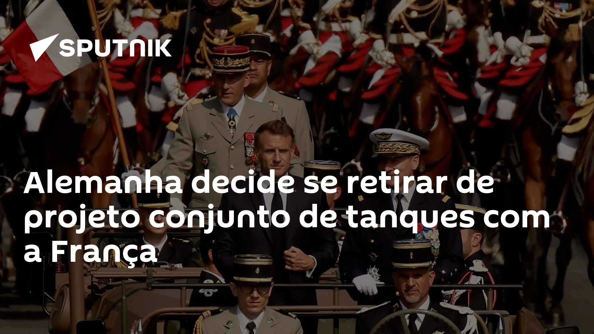 Alemanha decide se retirar de projeto conjunto de tanques com a França