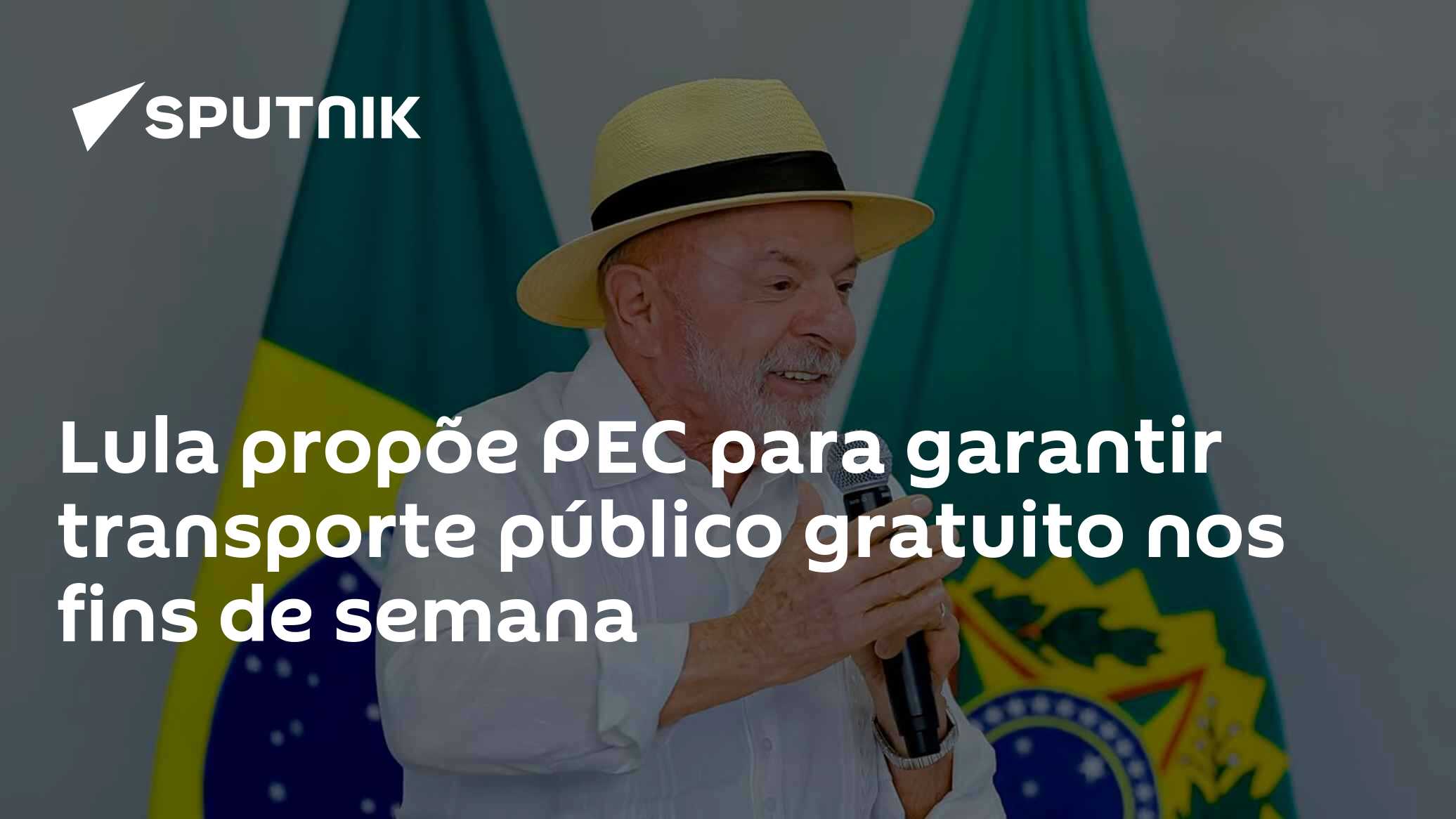 Lula propõe PEC para garantir transporte público gratuito nos fins de semana
