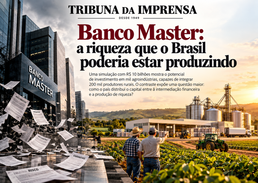 Banco Master: a riqueza que o Brasil poderia estar produzindo