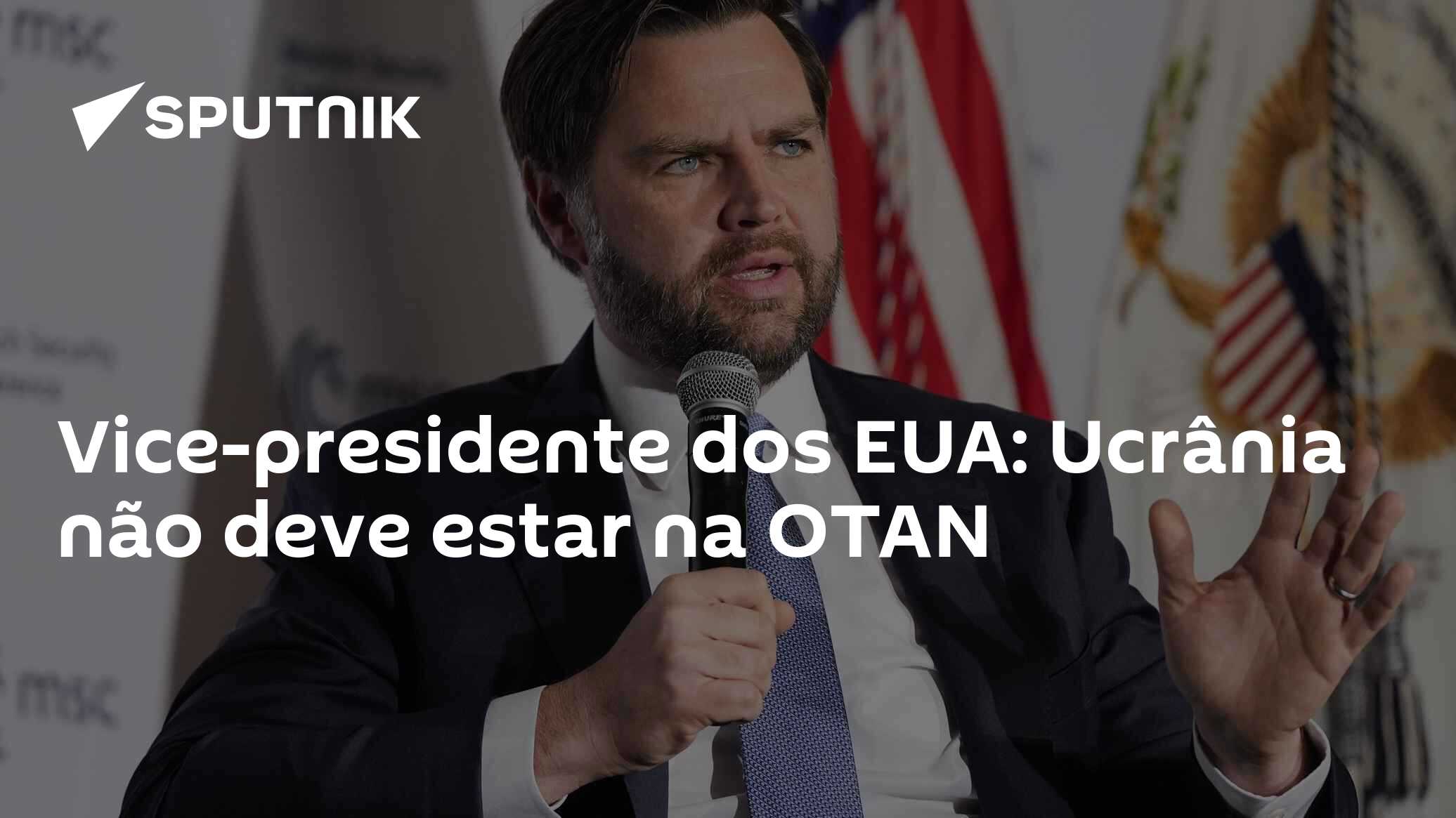 Vice-presidente dos EUA: Ucrânia não deve estar na OTAN