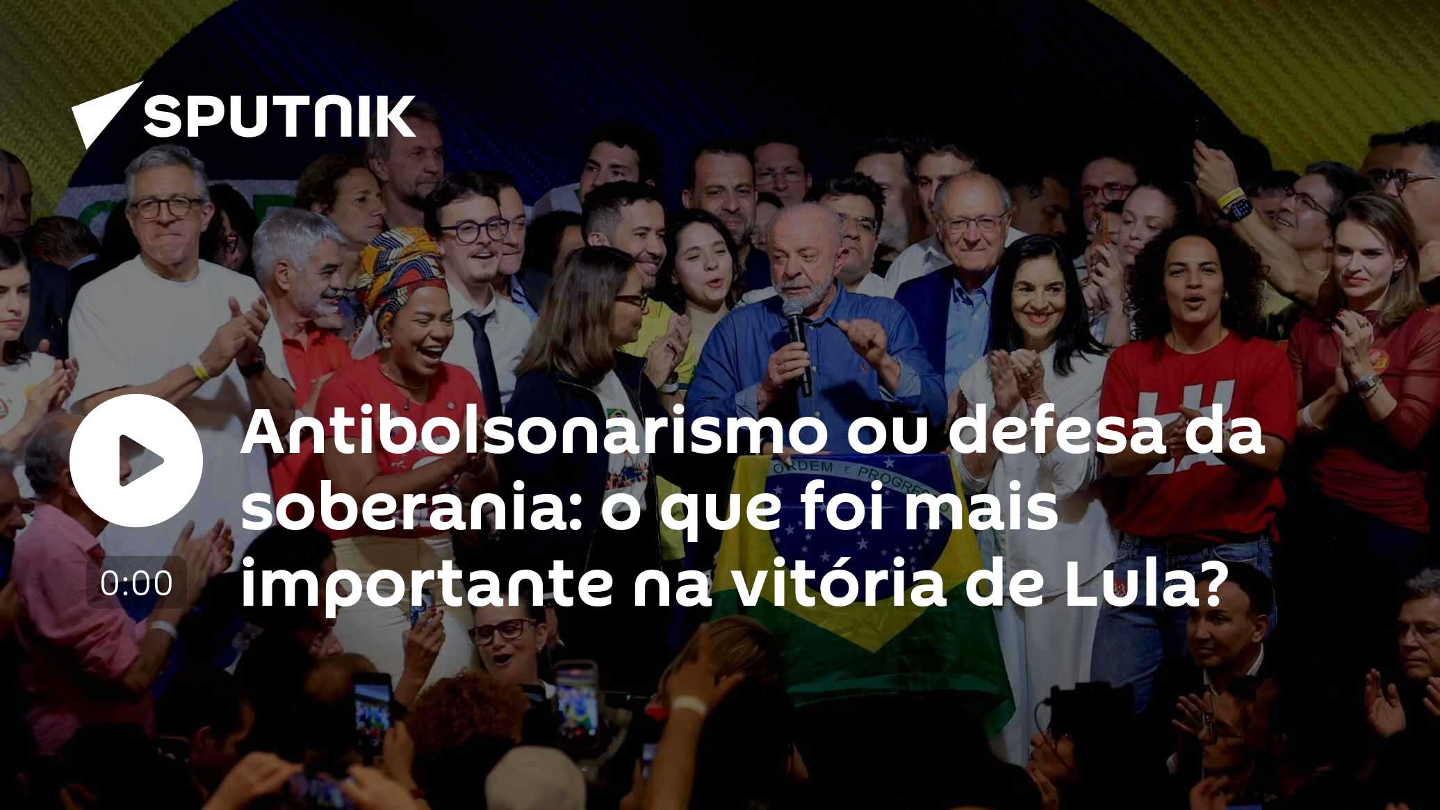 Antibolsonarismo ou defesa da soberania: o que foi mais importante na vitória de Lula?