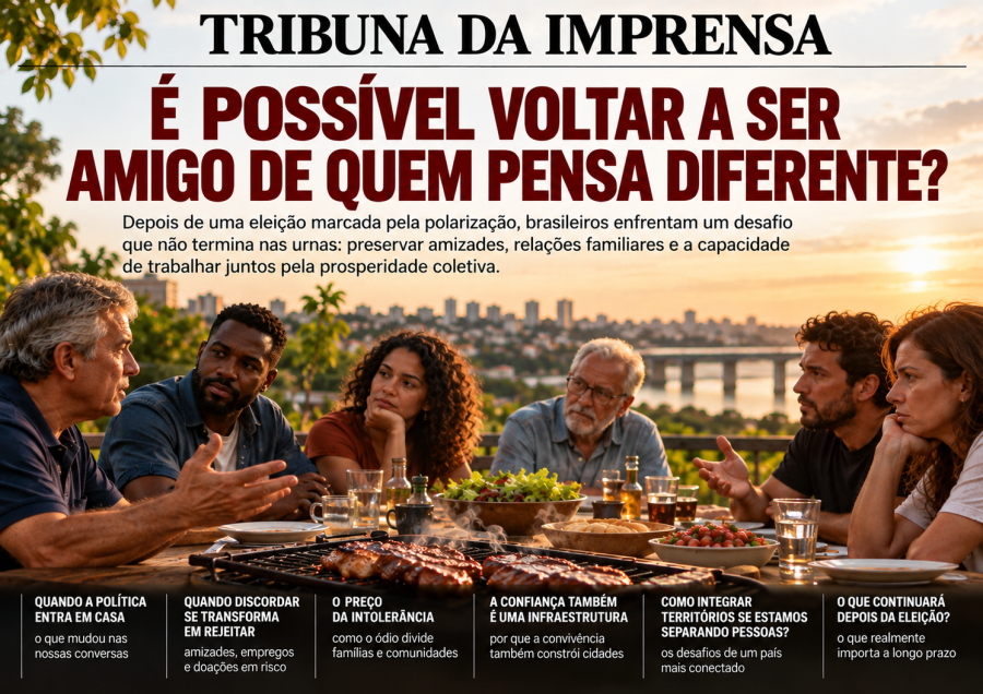 É possível voltar a ser amigo de quem pensa diferente?