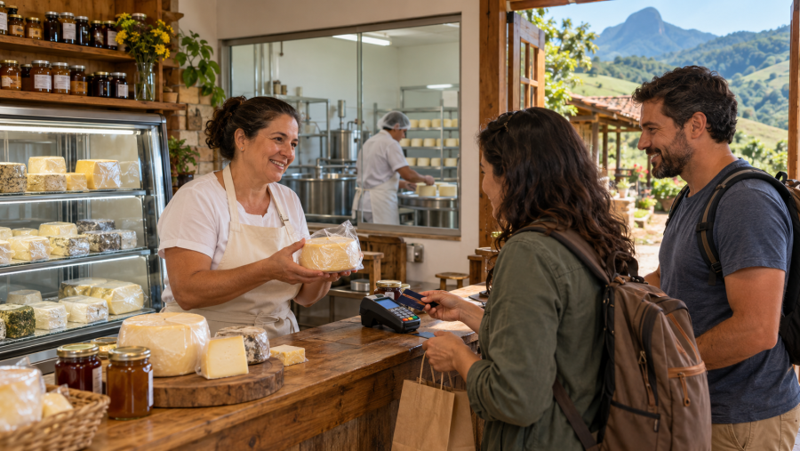 Quando o visitante chega à porteira: a produção rural pode movimentar uma região inteira?