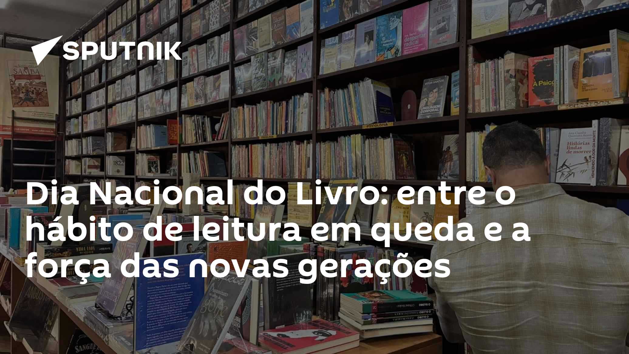 Dia Nacional do Livro: entre o hábito de leitura em queda e a força das novas gerações